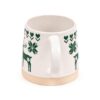 Stoneware Mug - Green Reindeer