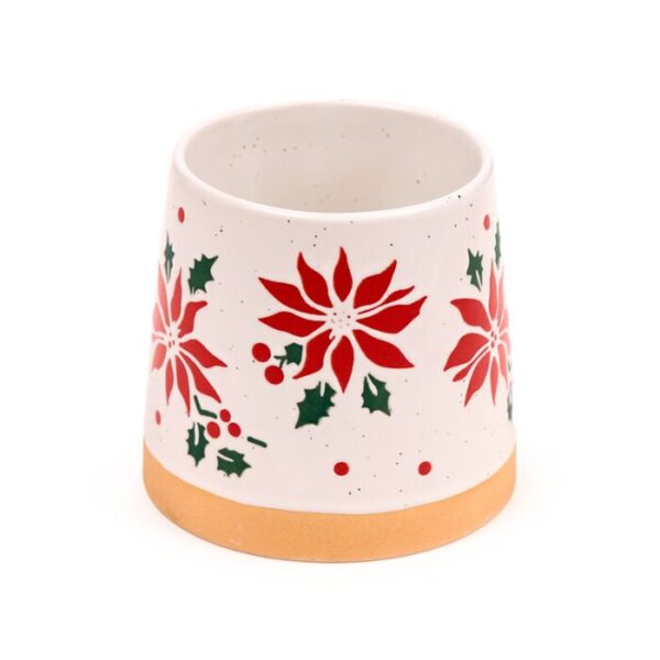 XMUG481_005_1755695315 Stoneware Mug - Poinsettia