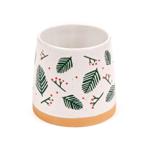 XMUG482_005_1755695335 Stoneware Mug - Pine Sprigs & Berries
