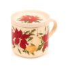 XMUGC45_001_1755695353 Porcelain Mug & Coaster Lid Set - Christmas Botanicals