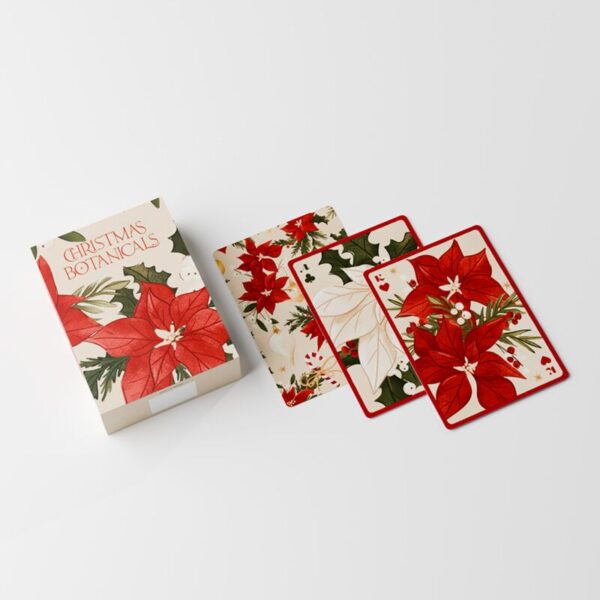 XPCARD26_001_1753782791 Standard Deck of Playing Cards - Christmas Botanicals