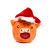 XTY1041_003_1754321816 Queasy Squeezies Fidget Toy - Christmas Hat Highland Coo