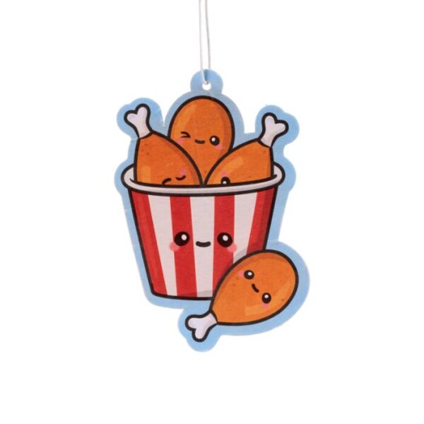 AIRF157_003_1743672169 2pcs x Air Freshener - Lemon Scented Cole the Fried Chicken Foodiemals