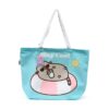 BBAG05_007_1746545113 Polyester Beach Bag - Pusheen the Cat Summer