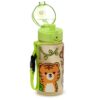 Shatterproof Pop Top Children's Water Bottle - Adoramals Wild 350ml