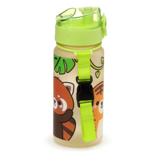 Shatterproof Pop Top Children's Water Bottle - Adoramals Wild 350ml