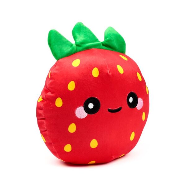 CUSH427_001_1748358879 Squidglys Plush Toy - Foodiemals Elidi the Strawberry