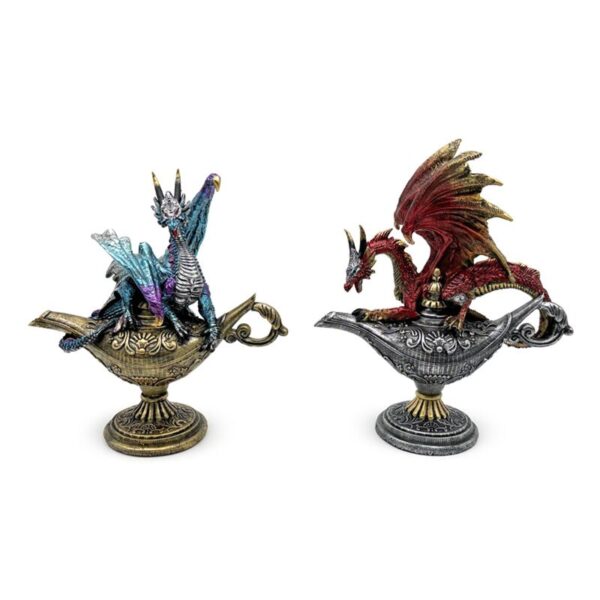 DRG600_001_1737983531 Dark Legends Dragon - Protector of the Magical Lamp