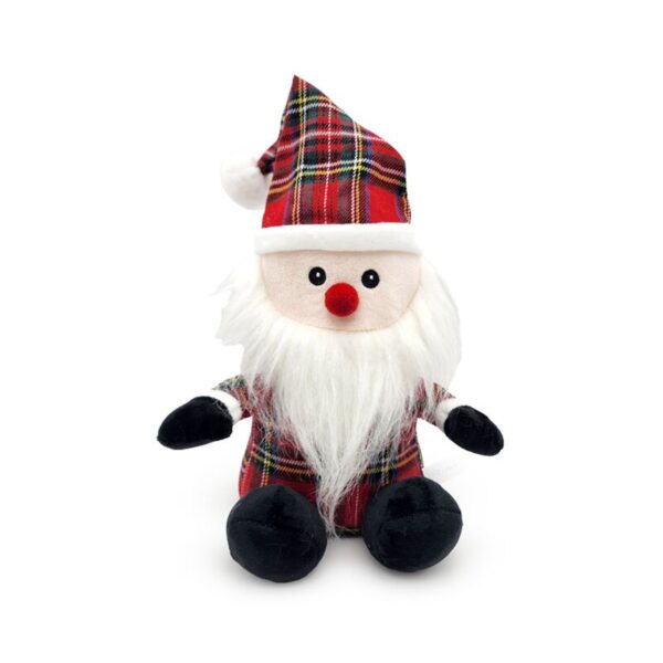 DST165_001_1736875150 Plush Door Stop - Scottish Tartan Gonk