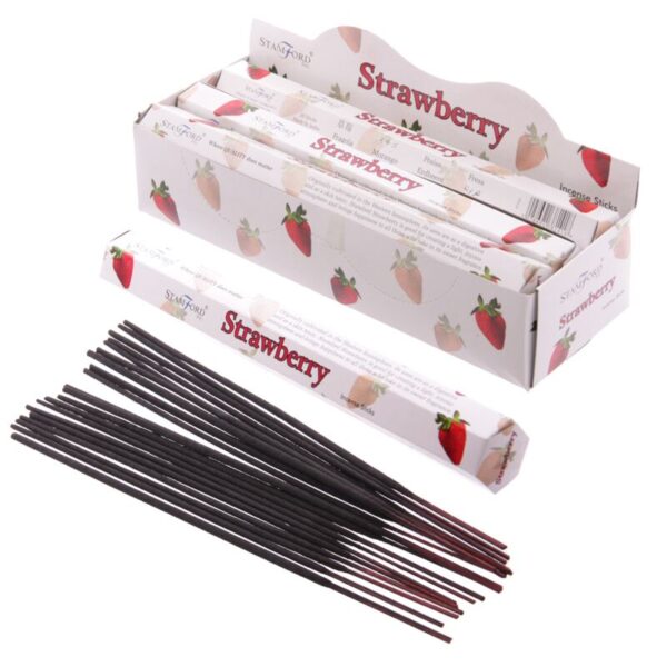 INC305_001_1599531687 Stamford Angel Incense Sticks - Strawberry 6 packs