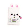 MEMO138_001_1754988358 Plush A5 Notebook with Padlock - Adoramals Frances the Rabbit