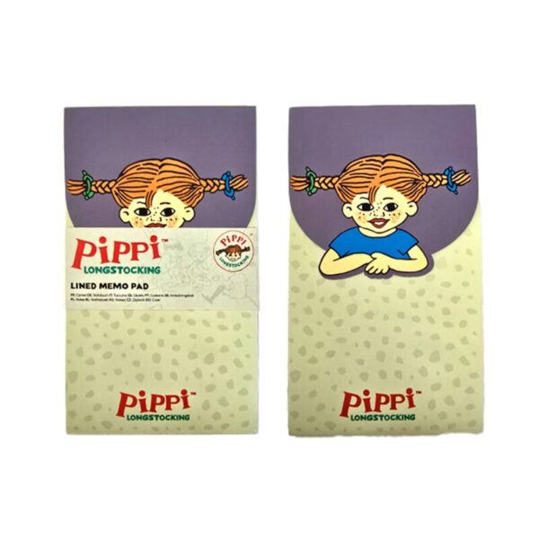MEMO139_001_1742244595 Flip Open Shaped Memo Pad - Pippi Longstocking