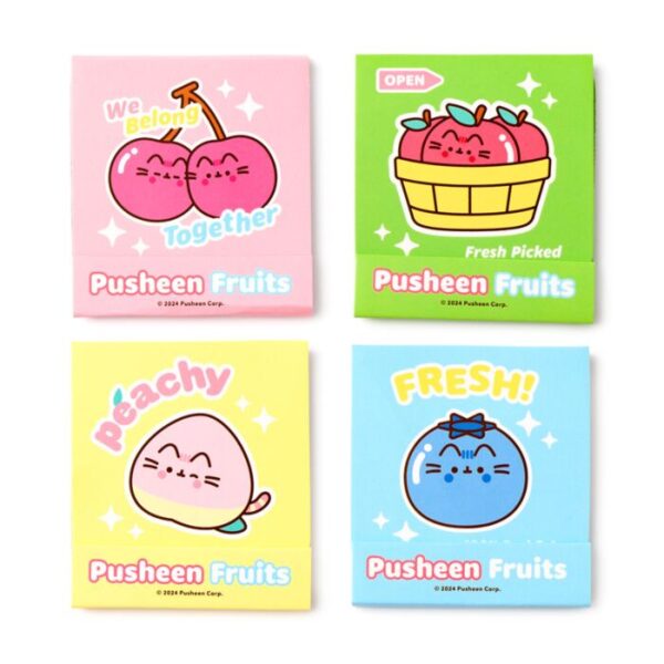 NAIL161_002_1756827775 Nail File Matchbook - Pusheen the Cat Fruits