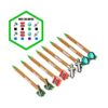 PEN330_002_1757408192 Erasable Pen with PVC Topper - Minecraft