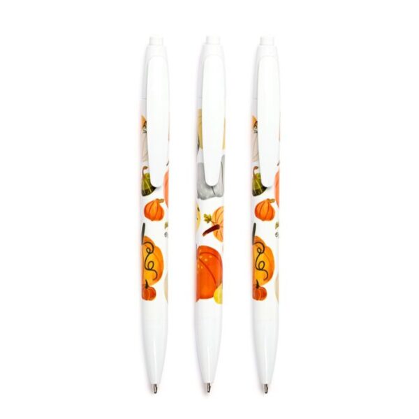 PENS39_002_1758102435 Recycled ABS 3 Piece Pen Set - Autumn Harvest