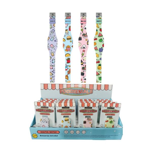 WATC31_001_1740672622 Silicone Digital Watch - Foodiemals