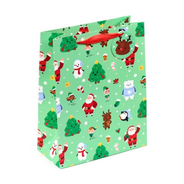 XGBAG127A_001_1758032083 Christmas Gift Bag (Large) - Christmas Jingle Bunch