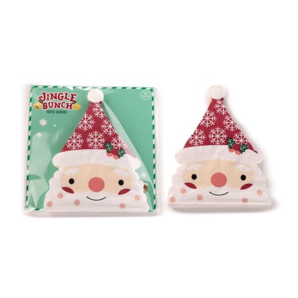XNAPK05_001_1739432926 Pack of 12 Napkins - Christmas Santa