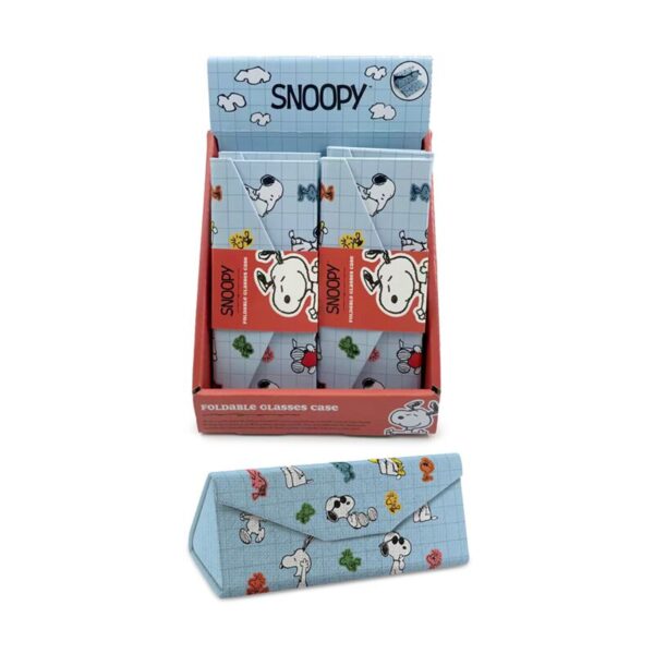 CASE91_001_1751906710 Foldable Glasses Holder - Peanuts Snoopy & Woodstock