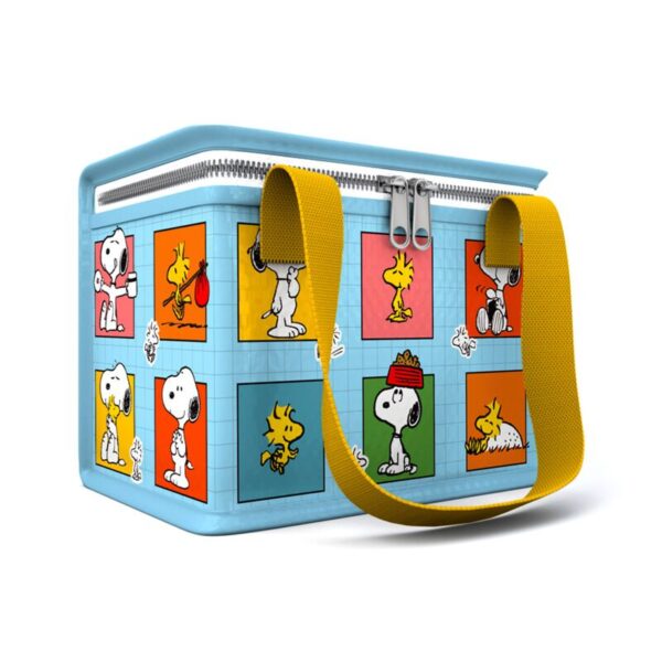 COOLB144_001_1746206063 Peanuts Snoopy & Woodstock RPET Cool Bag