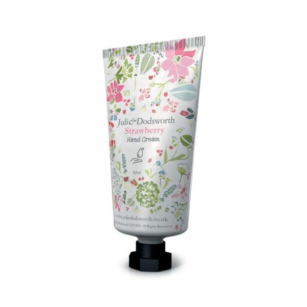 HANDC18_001_1750064591 Moisturising Hand Cream 50ml - Julie Dodsworth Pink Botanical