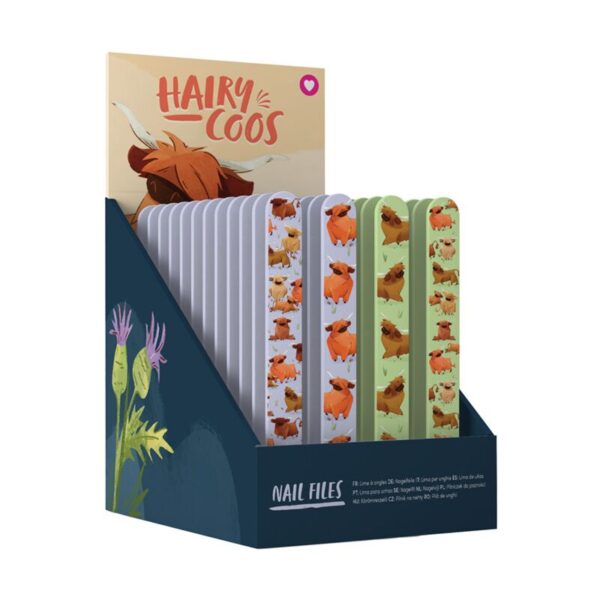NAIL170_001_1747658671 Nail File - Hairy Coos Highland Coo