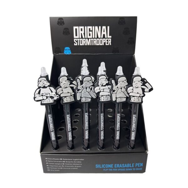 PEN327_001_1753082596 Erasable Pen with PVC Topper - The Original Stormtrooper