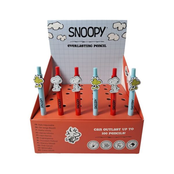 STA409_001_1753082616 Everlasting Pencil - Peanuts Snoopy & Woodstock