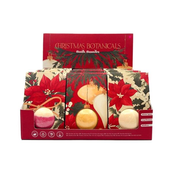 XBATH119_001_1743068872 Handmade Bath Bomb in Gift Box - Christmas Botanicals