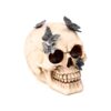 Decorative Ornament - Skull with Metallic Butterflies