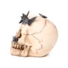 Decorative Ornament - Skull with Metallic Butterflies