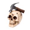 Decorative Ornament - Skull with Hammer & Nails