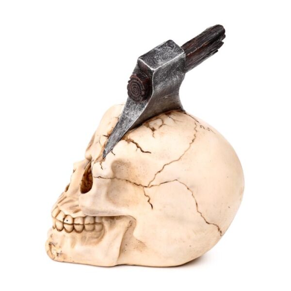 Decorative Ornament - Skull with Axe