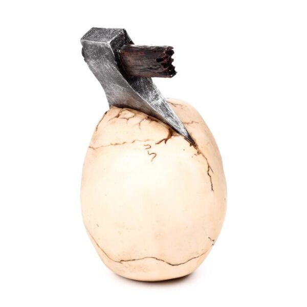 Decorative Ornament - Skull with Axe