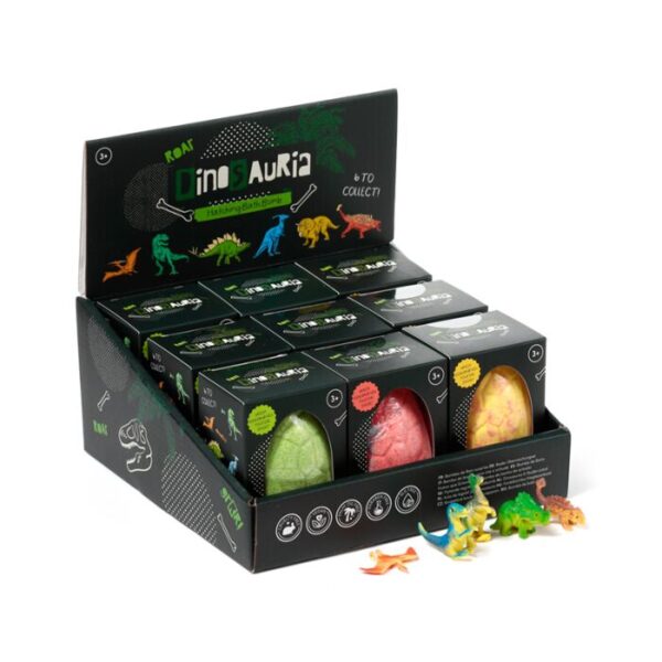 BATH88_001_1729514835 Hatching Bath Bomb in Gift Box - Dinosauria