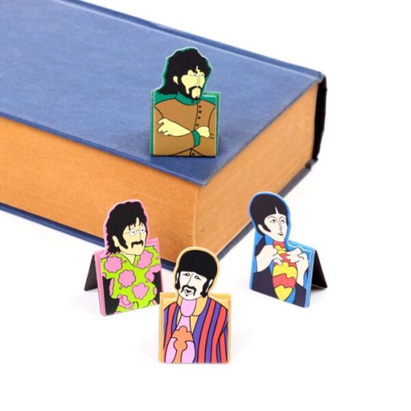 Magnetic Bookmark Set - The Beatles Yellow Submarine