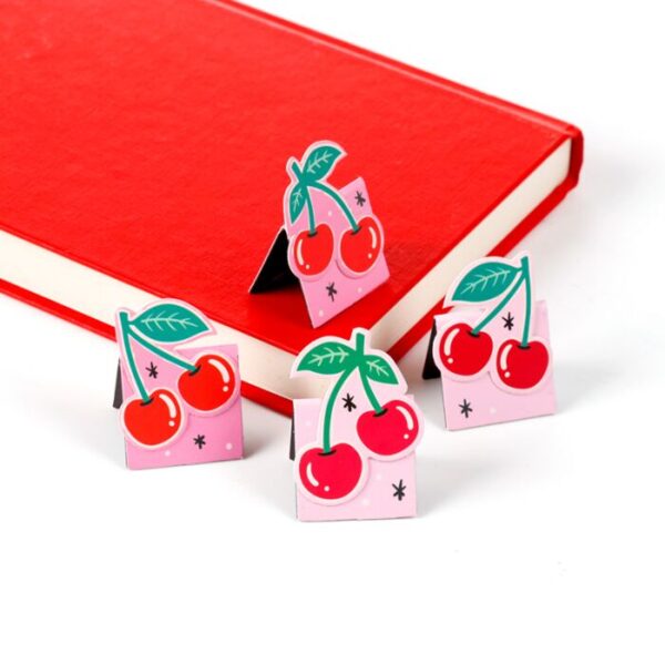 BOOK46_004_1772029234 Magnetic Bookmark Set - Cherry
