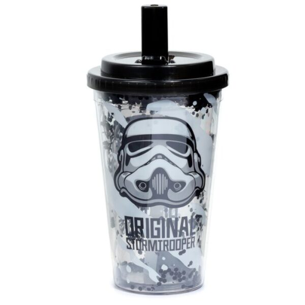 CUP73_001_1670335716 Shatterproof Double Walled Cup with Lid and Straw - The Original Stormtrooper
