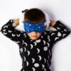 Relaxeazzz Travel Pillow & Eye Mask - Space Cadet