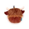 CUSH444_002_1767973798 Relaxeazzz Travel Pillow & Eye Mask - Highland Coo