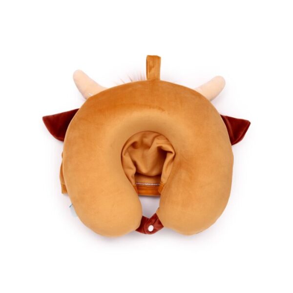 Hoodeazzz Travel Pillow & Hood - Hairy Coos Highland Coo