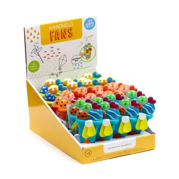 FAN03_001_1748877734 Hand Operated Hand Fan - Ice Cream