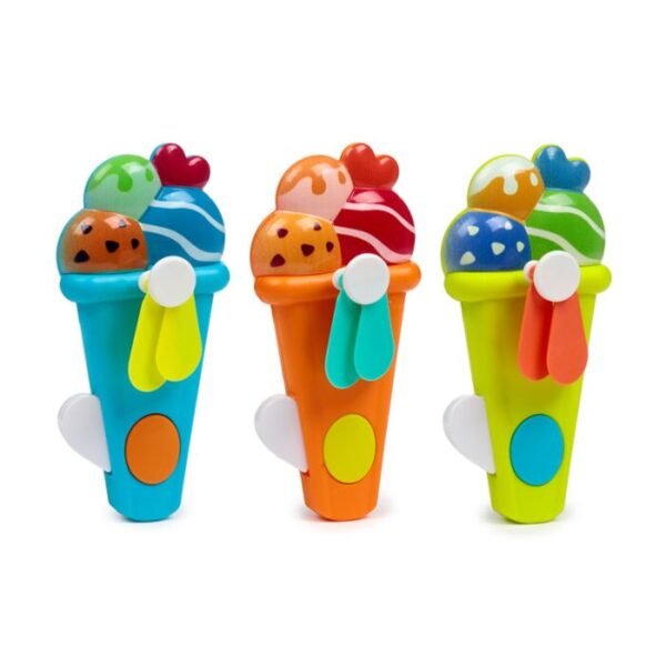 FAN03_002_1748877734 Hand Operated Hand Fan - Ice Cream