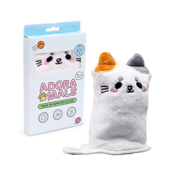 Makeup Remover Glove - Adoramals Lola the Cat