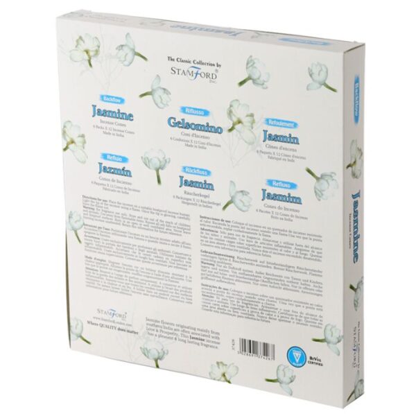 Stamford Backflow Incense Cones - Jasmine 12 packs