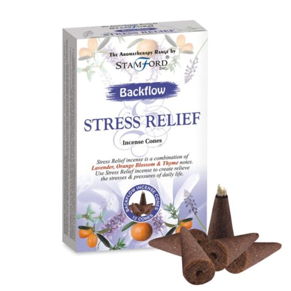 INC678_001_1627981653 Stamford Backflow Incense Cones - Stress Relief 12 packs