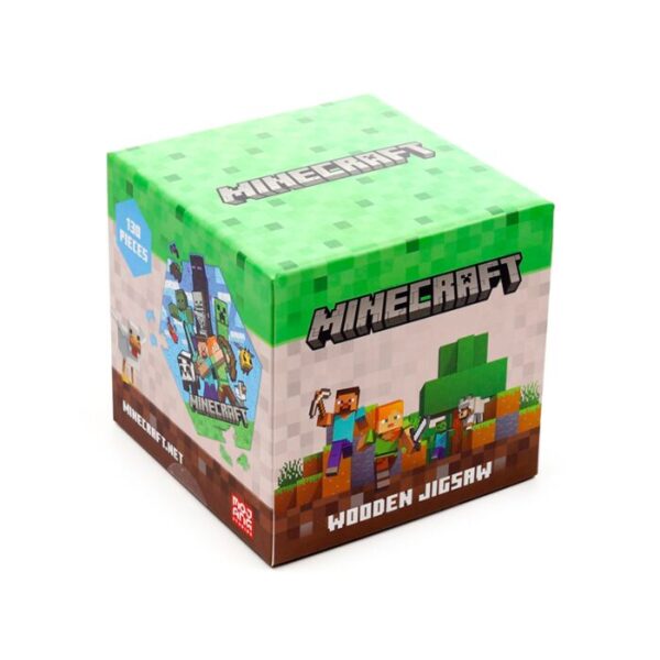 Wooden Jigsaw Puzzle -Minecraft 130pcs