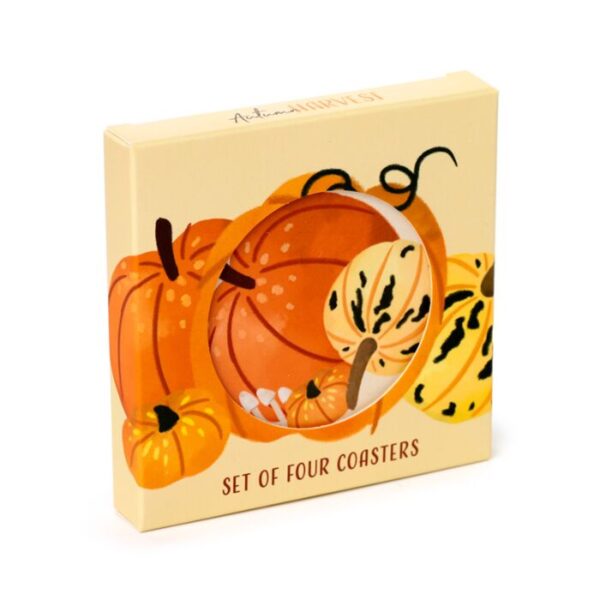 KP80_001_1732550910 Novelty Coasters - Autumn Harvest - Set of 4's
