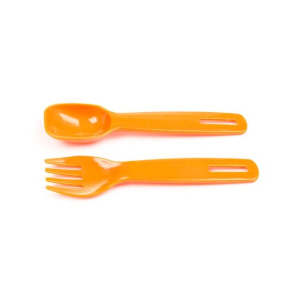 LBOX135_008_1763656740 Bento Clip Lock Lunch Box with Cutlery - Minecraft Chibi