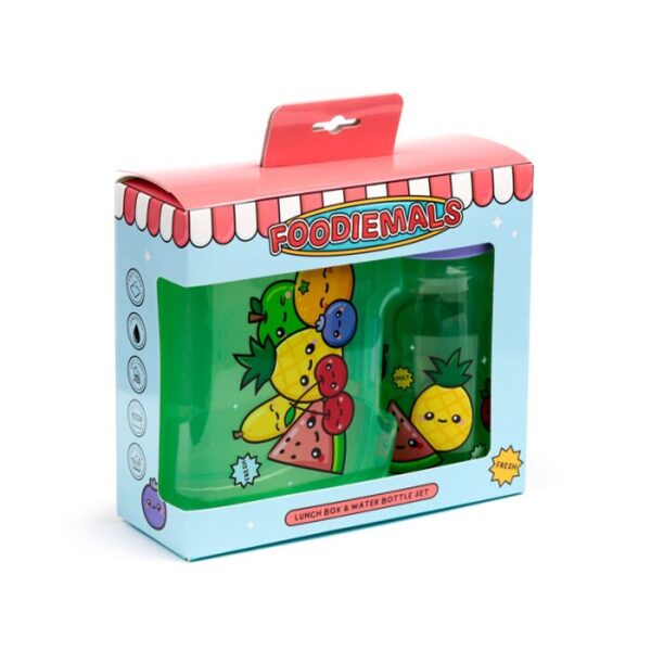 LBSET03_001_1747666033 Lunch Box & Water Bottle Set - Foodiemals